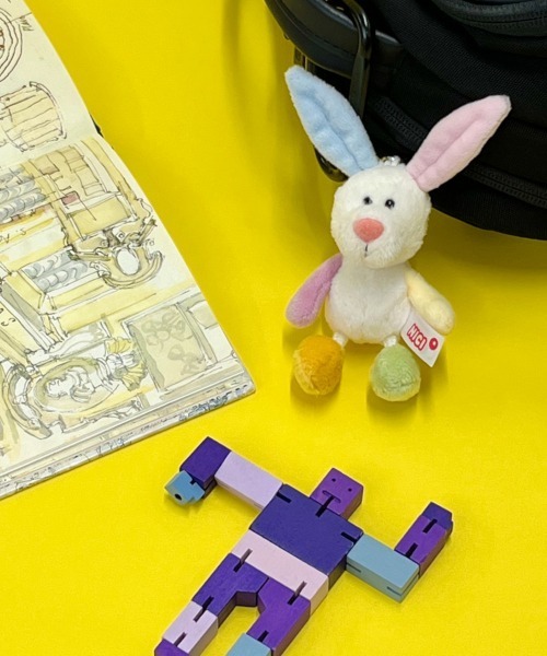 nici（ニキ） キーホルダー NICI/キーリング BB レインボーラビット
