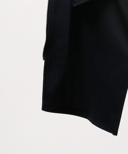 ジャケット ノーカラージャケット ジッパー使いVネックロングジャケット|ZOZOTOWN |14