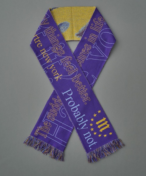マフラー MONTMARTRE NEW YORK Voice Scarf (S-35) New Montmartre NEW