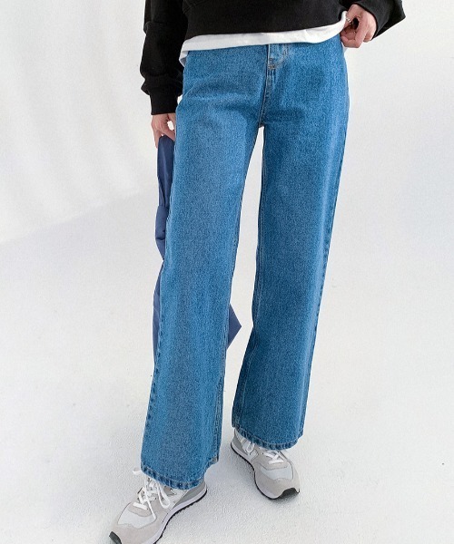 ジーンズ デニム デニムパンツ A'GEM/9 × .kom「muah muah