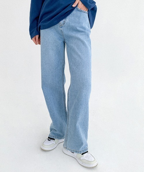ジーンズ デニム デニムパンツ A'GEM/9 × .kom「muah muah