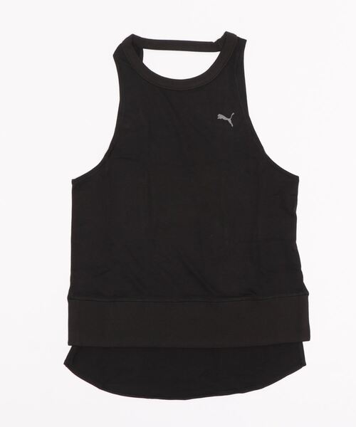 トップス PUMA プーマ スタジオ スリーブレス オープンバック タンクトップ ウィメンズ