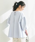 ブラウス シャツ ＼新色追加/袖バルーンAライ...の詳細画像3