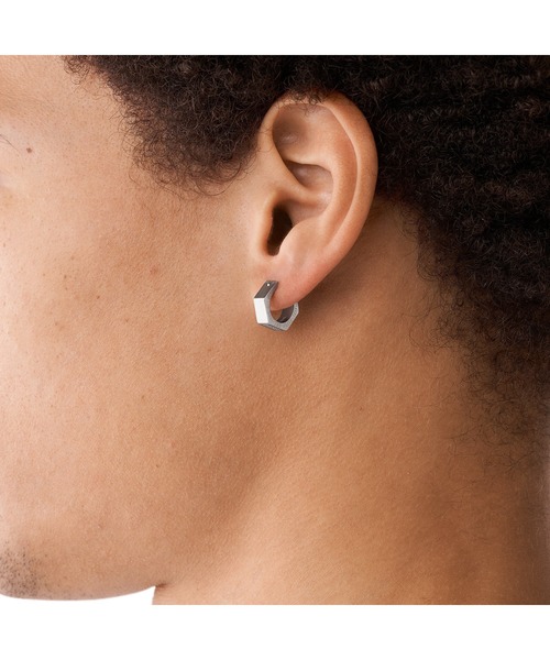 DIESEL（ディーゼル） ピアス アクセサリー メンズ ピアス シルバー