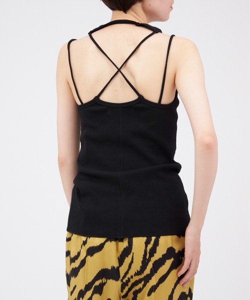 タンクトップ TOGA Rib jersey tank top