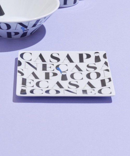 食器 「波佐見焼」角皿 アルファベット | CASA PICONE