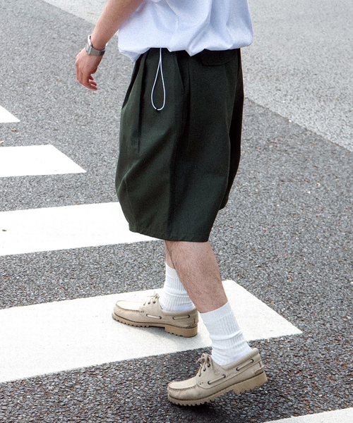 is-ness パンツ 【is-ness / イズネス】BALLOON EZ SHORT PANTS