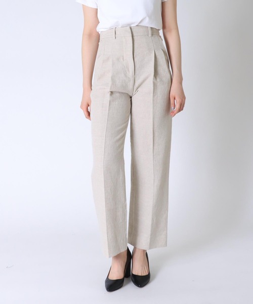 【関税込み】By Malene Birger ベージュ Assuka パンツ Beige Assuka Trousers by by Malene Birger on Sale