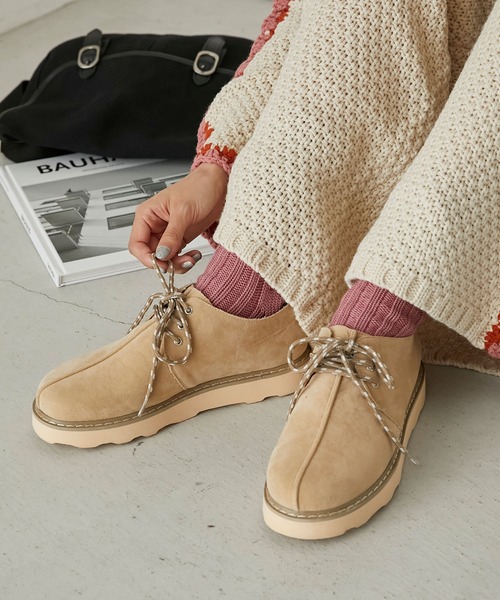 forksy.（フォルクシー） デッキシューズ モカシン 「forksy.」レース