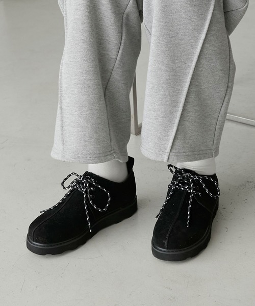forksy.（フォルクシー） デッキシューズ モカシン 「forksy.」レース