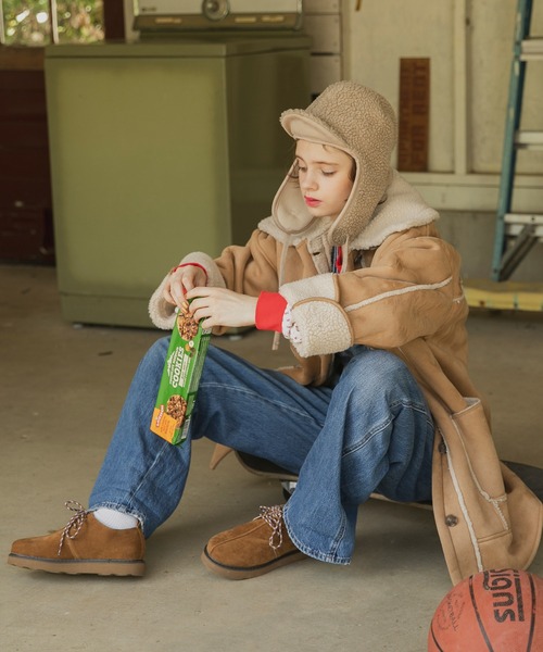 forksy.（フォルクシー） デッキシューズ モカシン 「forksy.」レース