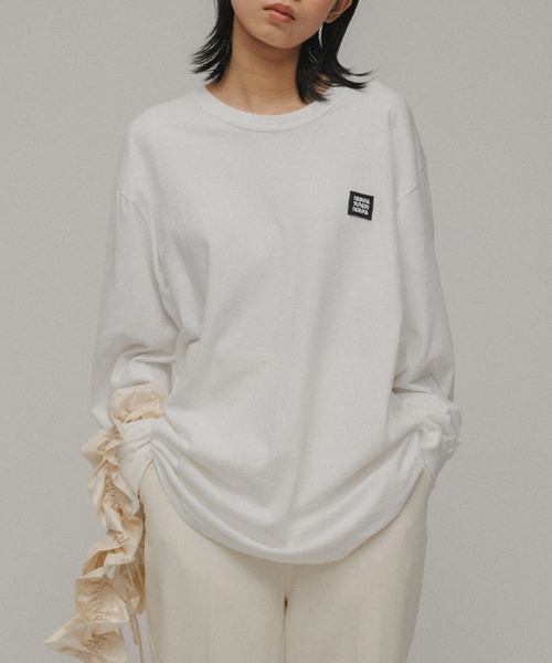 tシャツ 「TOPS」M TO R ORIGINAL LOGOPATCH L/S TEE レディース メンズ