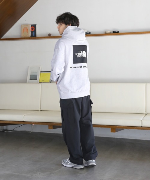 THE NORTH FACE ブラックパーカー GRAVITY HAKUBA まるで白馬のビジターセンター、『THE NORTH FACE GRAVITY