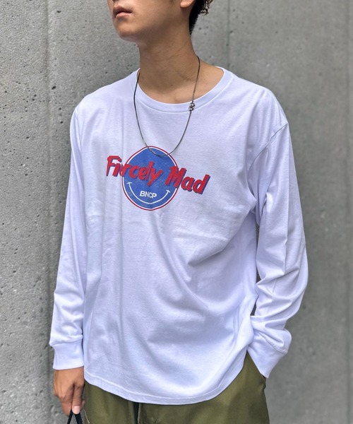 tシャツ 「ZOZO限定」ロックスマイリーロンT レディース メンズ