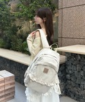 マザーズリュック デイバック リュック フリル...の詳細画像5