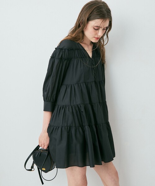 DEICY ワンピース ティアードミニワンピース : ZOZOTOWN Yahoo