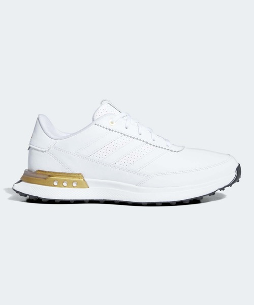 ADIDAS GOLF アディダスゴルフ IF0299 シューズ S2G SL  ホワイト系 27 [240101416776] ゴルフウェア メンズ ストスト adidas S2G Spikeless Leather 24 Golf Shoes - White | Free