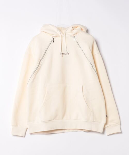 パーカー 2WAY hooded sweatshirt レディース メンズ