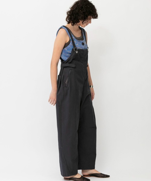 JOHNBULL サロペット JL252P07 030.BLACK S Johnbull（ジョンブル） サロペット オーバーオール バックサテン
