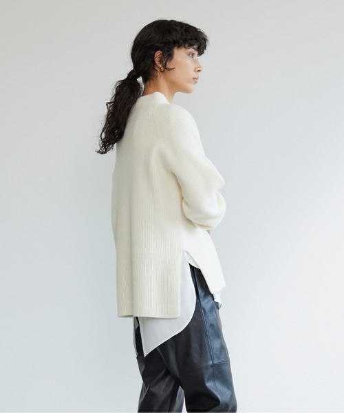 「GALLARDAGALANTE」 長袖ニット FREE ベージュ レディース GALLARDAGALANTE 「GALLARDAGALANTE」 長袖ニット FREE ベージュ