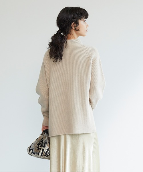 「GALLARDAGALANTE」 長袖ニット FREE ベージュ レディース GALLARDAGALANTE 「GALLARDAGALANTE」 長袖ニット FREE ベージュ