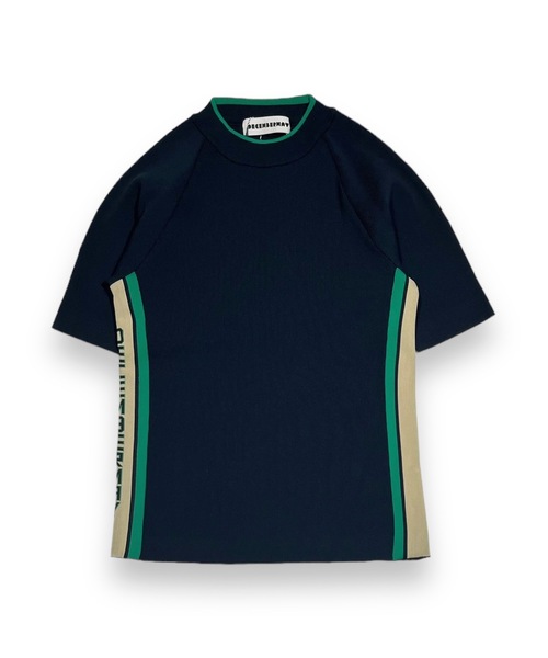 ポロシャツ Half sleeve rib knit メンズ_5