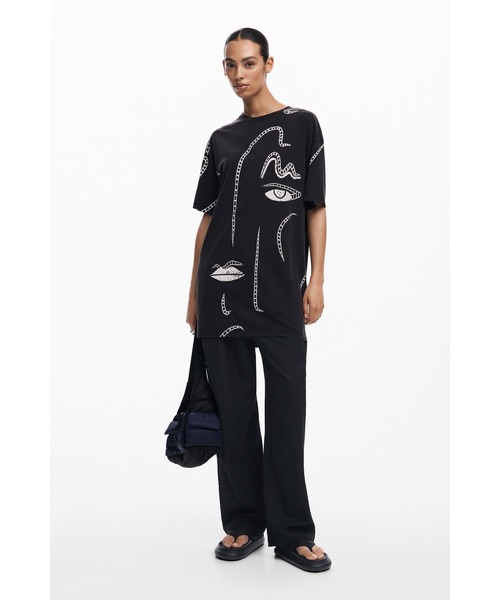 Desigual ワンピース VESTBAIXAS ワンピースショートスリーブ