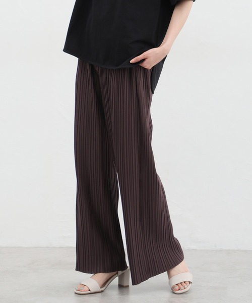 プリーツパンツ Honeys パンツ プリーツパンツ レディース : ZOZOTOWN Yahoo!店