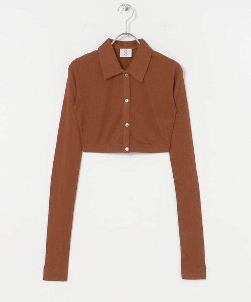 カーディガン NINETY PERCENT　BEAU CARDIGAN レディース