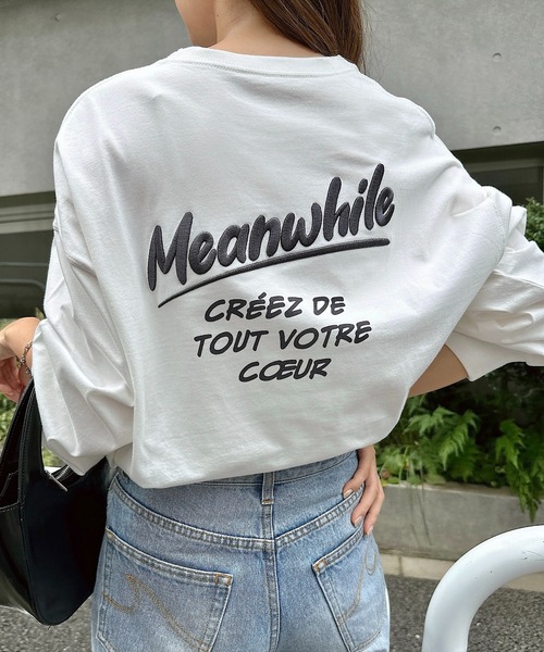 tシャツ エンブロイダリーロゴTシャツ レディース feepur tシャツ エンブロイダリーロゴカラーTee レディース