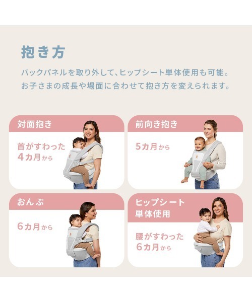 ergobaby（エルゴベビー） 抱っこ紐 抱っこひも Alta ヒップシート