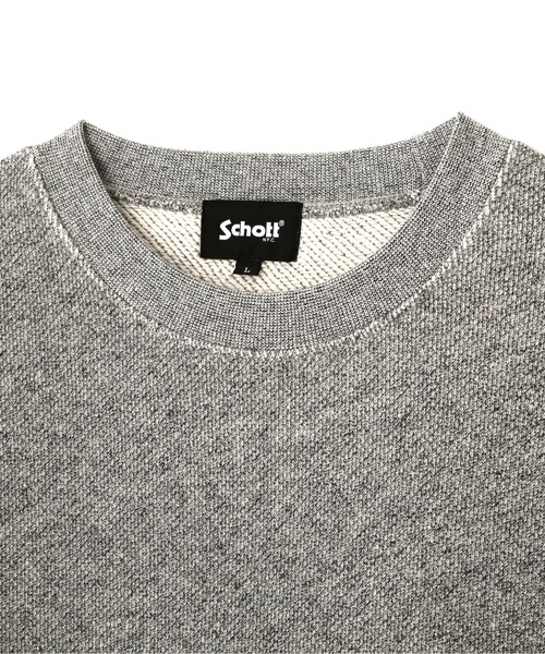 破格‼️SCHOTT スウェット SALT AND PEPPER SWEAT SINCE1913/ソルト&ペッパー スウェット