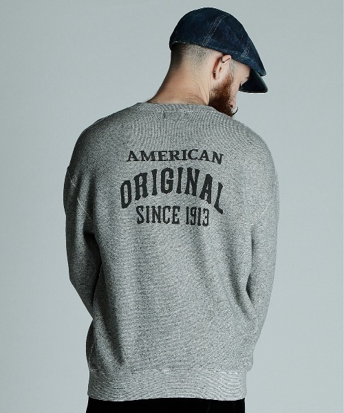 Schott スウェット SOUVENIR CREW SWEAT/スーベニア クルースウエット 顔虎