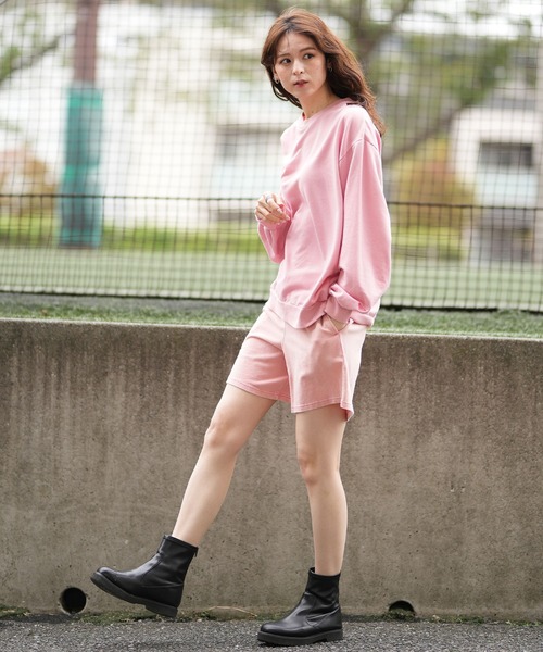 【ロキシー】ROXY ジャージ 上下セットアップ トレーニング M カーキ×白 ROXY ロキシー フィットネス ジャケット レディース ジップ