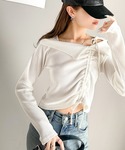 tシャツ 「mily bilet」エレガントな...の詳細画像3