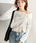 tシャツ 「mily bilet」エレガントな...の詳細画像2