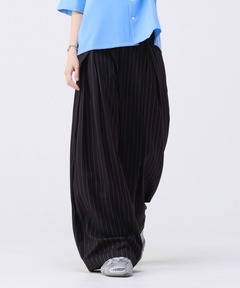 スラックス 3TUCK WIDE BALLOON TROUSERS / 3タックワイドバルーントラウザー メンズ レディース