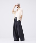 スラックス 3TUCK WIDE BALLOON TROUSERS / 3タックワイド