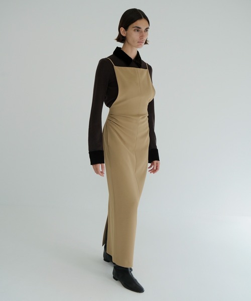専用　　新品タグ付　CLANE BARE TOP DRAPE ONEPIECE CLANE（クラネ） ワンピース SQUARE DRAPE ONEPIECE : ZOZOTOWN Yahoo