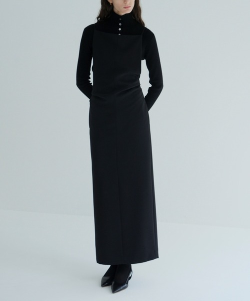 CLANE（クラネ） ワンピース SQUARE DRAPE ONEPIECE : ZOZOTOWN Yahoo