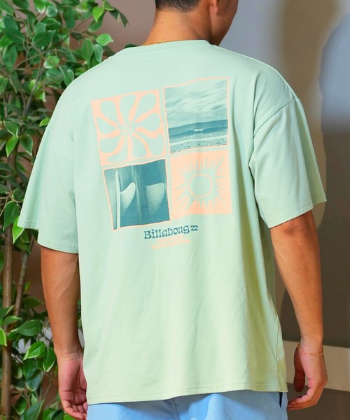 25 SS BILLABONG ビラボン Tシャツ 半袖 水陸両用 機能T ラッシュガード UVカット UPF50+ レディース ADIV RASH SS TEE BF013221 日本正規品 BILLABONG 25 SS ビラボン Tシャツ 半袖 水陸両用 機能T