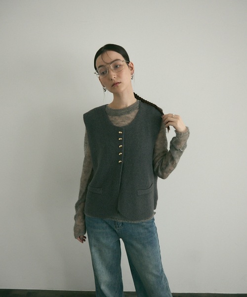 美品✨エトロ 大きいサイズ ベスト ジレ 総柄　ゴールド 希少サイズ・美品✨エトロ 大きいサイズ ベスト ジレ 総柄 ゴールド