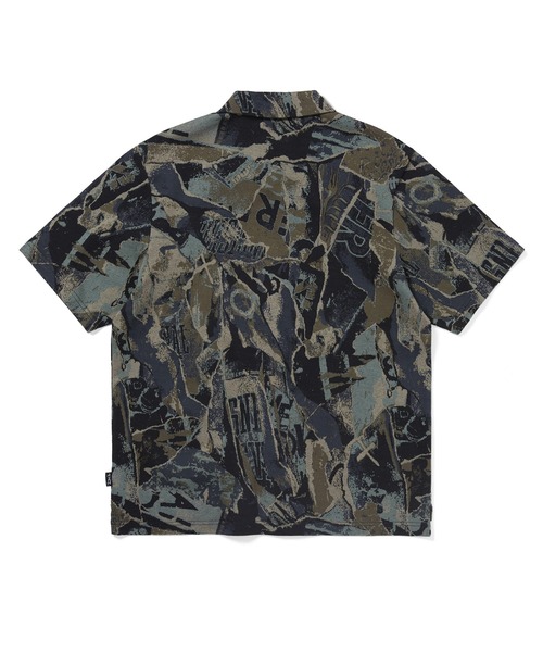 シャツ thisisneverthat Jacquard Pattern Button Up Top thisisneverthat Jacquard Pattern Button Up Top メンズ