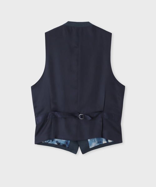 Paul Smith スーツ ベスト メランジストレッチ 6ボタンベスト