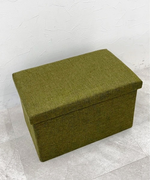 収納 「収納力抜群・椅子にもなる」ストレージスツール「カラー」(W48cm) / 284428 | LAKOLE | 04