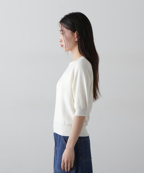 ニット セーター basic crew neck knit pull(ベーシッククルーネックニットプルオーバー) レディース 再入荷】ベーシックニットプルオーバー｜LOUNIE（ルーニィ）公式
