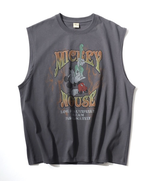 Disney tシャツ Disney/ディズニー ミッキーマウス オーバー