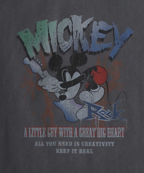 Disney（ディズニー） tシャツ ミッキーマウス オーバーサイズ