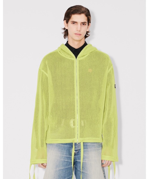 【KENZO】オーバーサイズフーディースウェットシャツ セール】'KENZO VERDY MARKET' オーバーサイズ フーディー ユニ