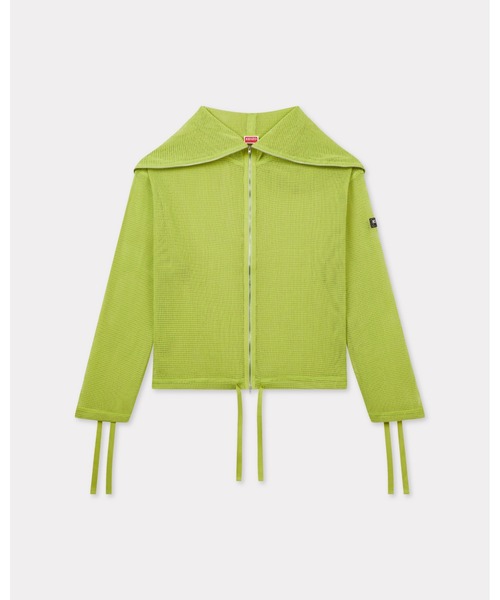 【KENZO】オーバーサイズ フード付きスウェットシャツ【送料込】 セール】'KENZO VERDY MARKET' オーバーサイズ フーディー ユニ